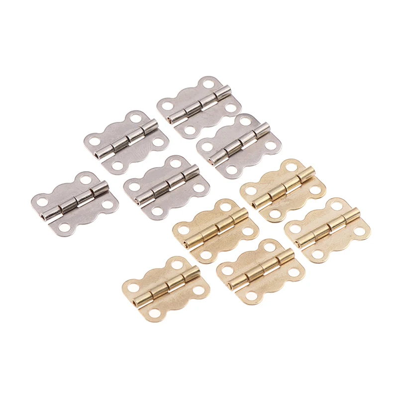 

20Pcs 16*14mm Antique Cabinet Hinges Furniture Accessories Jewelry Boxes Hinge