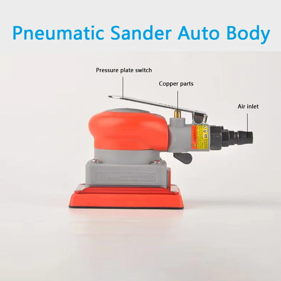 Квадратный орбитальный пневматический шлифовальный станок для кузова