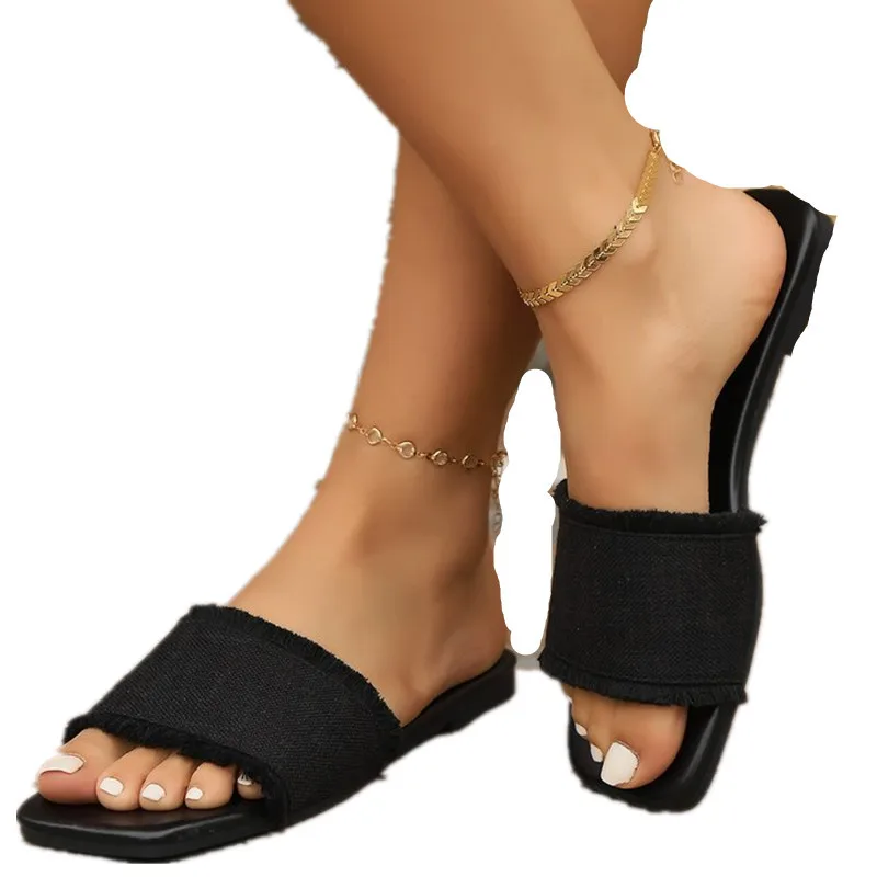 Туфли женские на массивной платформе пляжная обувь легкие толстая подошва