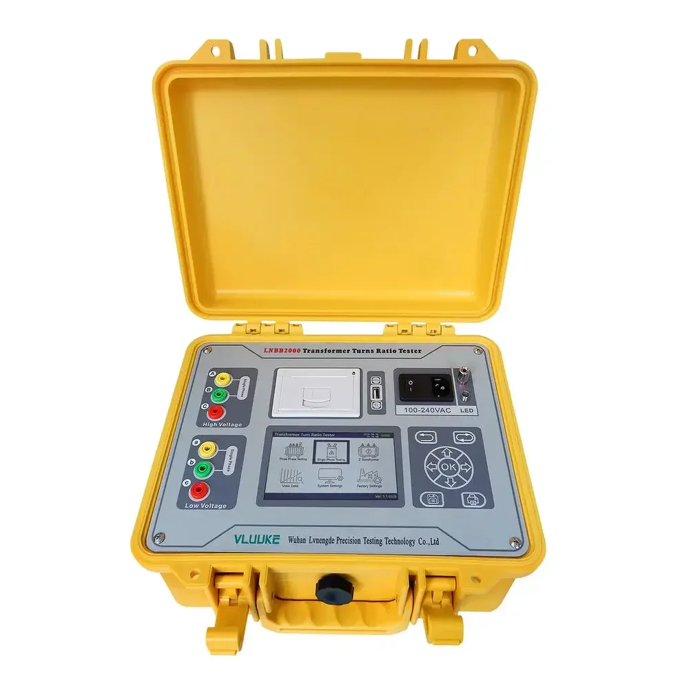 VLUUKE Трехфазный тестер соотношения напряжения и трансформатора измеритель