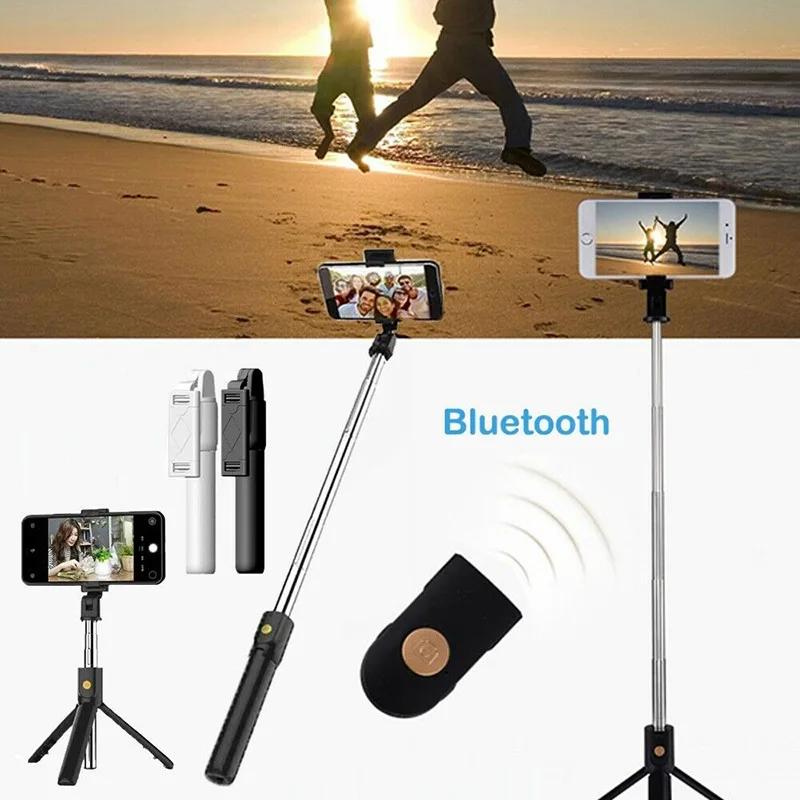

Selfie Stick Bracket Lengthened 360 Degrees Photography Tripod Live Broadcast Support Phones Bluetooth-compatible Remote Control