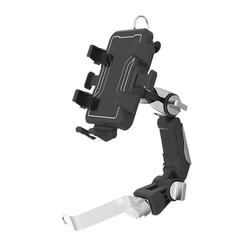 

Motorcycle Bike Electric Bikes Phone Holder GPS Bracket Mount Clip Support Moto Mirro Handlebar Mount Bracket For Xiaomi