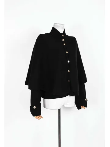 DNBS однобортный однобортный дизайн с вертикальным воротником, новинка весны 202, женская короткая свободная утягивающая вязаная куртка