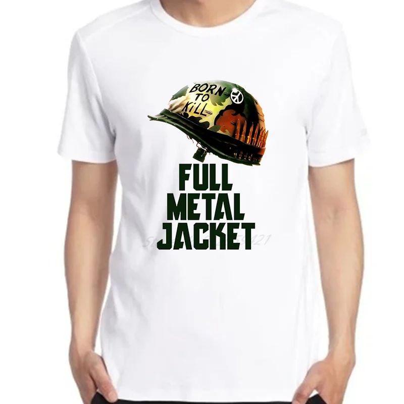 

Men's T Shirts Full Metal Jacket Born To Kill Vintage diy graphic t shirts short sleeve t-shirts Summer Harajuku Men's clothing