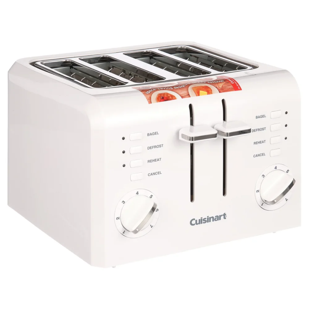 

toasterToasters 4 Slice Compact Plastic Toaster (US Stock
