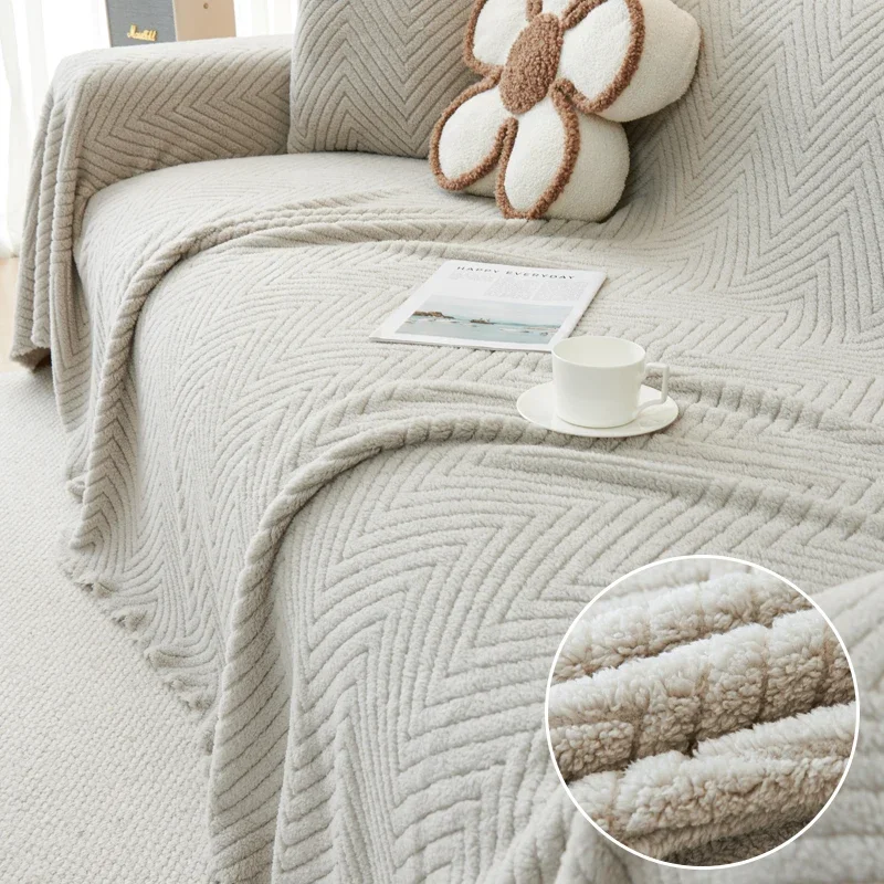 1 шт. полотенце для дивана из синели фланелевый чехол гостиной подушка