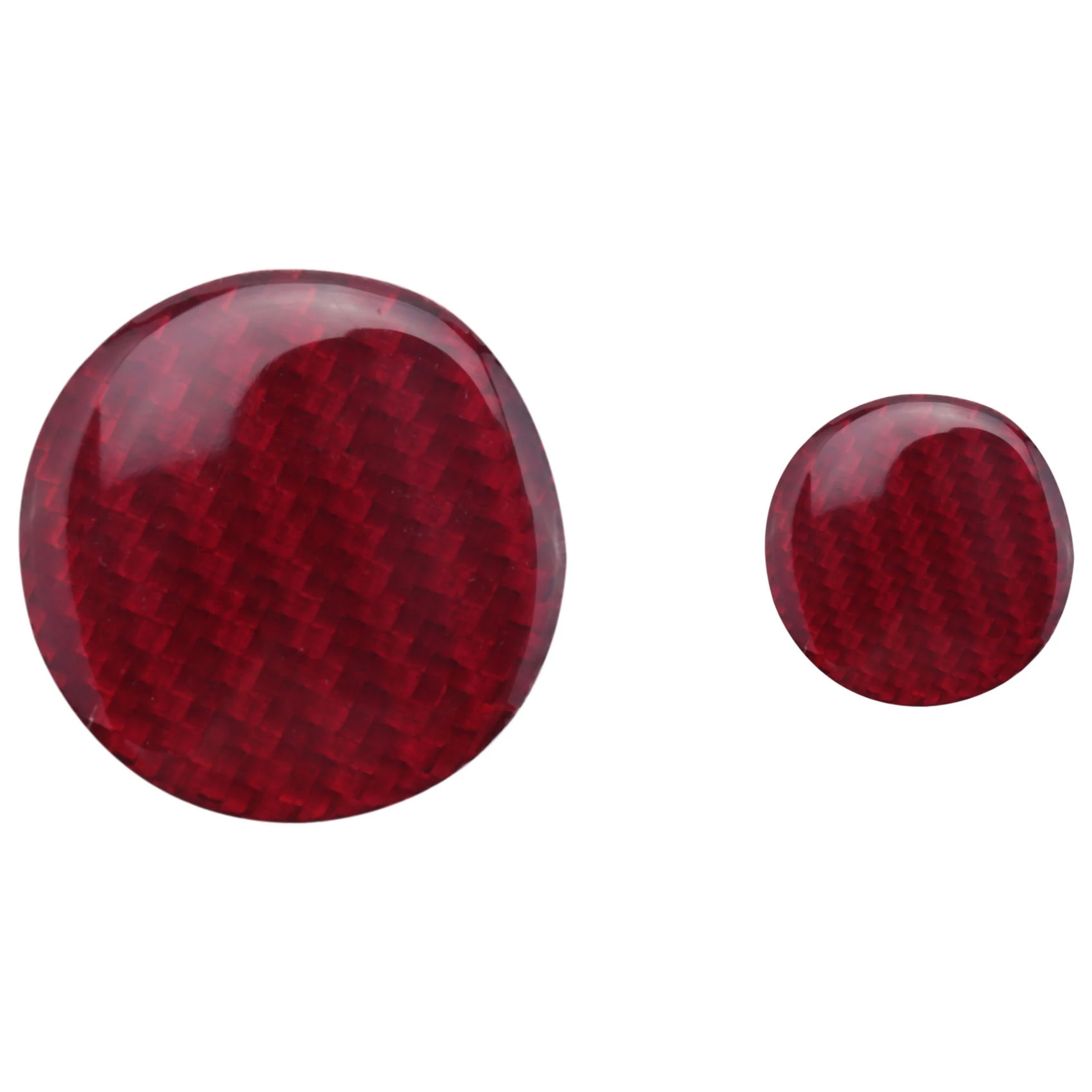 2 шт. наклейки из углеродного волокна для центральной консоли