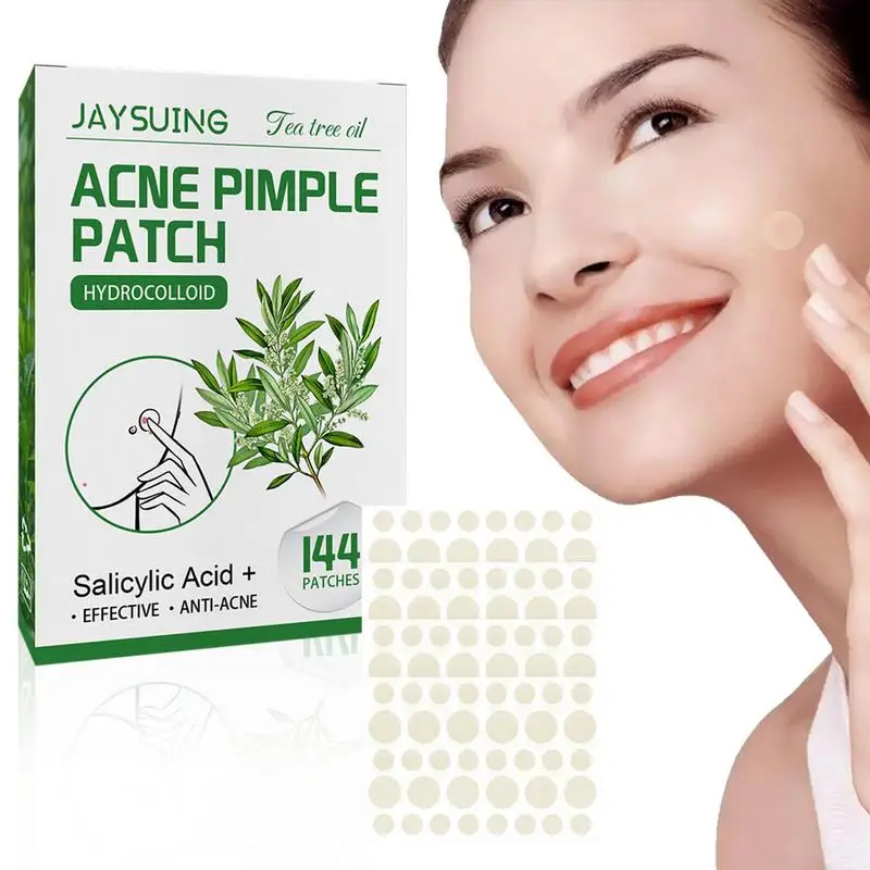 

144 Acne Patches Pimple Patch Face Invisible Stickers Quick Effect Removal Patches Beauty Acne Tools Face Skin Care