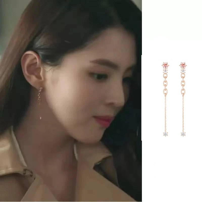 

Nevertheless Park Min Young Married Life So-hee Han Korean Drama Fashion new creative design high quality Earrings