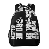 aesthetic backpack backpack teenager girls school book bag large capacity travel bag break the negative text