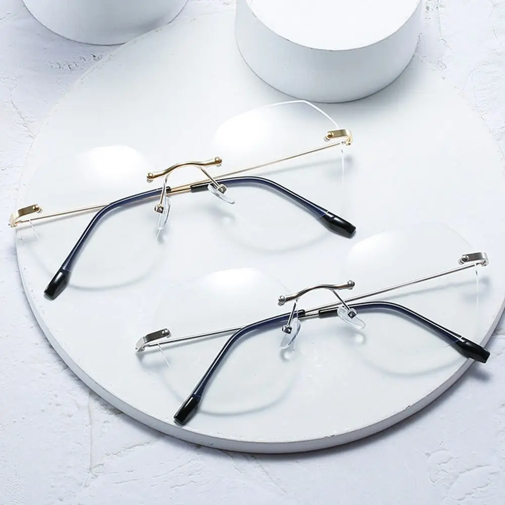

Unisex Anti Blue-ray Frameless Frame -1.0~-4.0 Optical Glasses Myopia Glasses Eyeglasses Eyewear