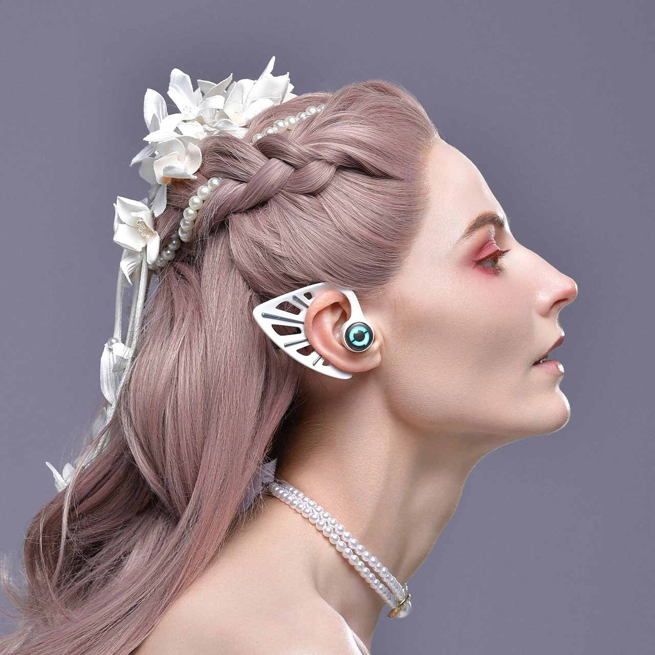 

2022 Newest Elf Wireless Earphones APP Control RGB Bluetooth Earphones Stereo Music Ear Hook Headphone For Phone Gaming Gifts