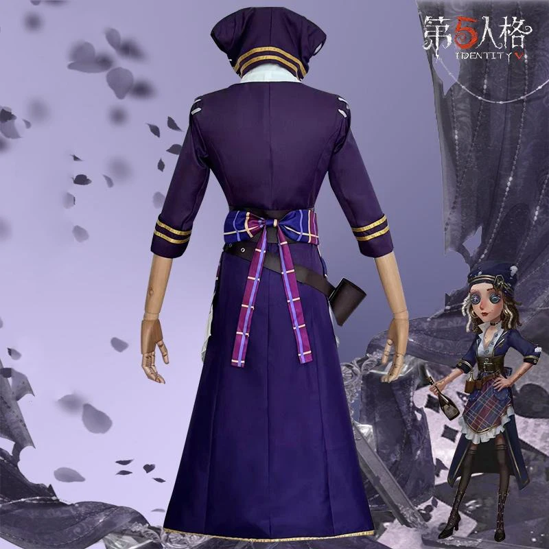 Костюм для косплея Game Identity V Demi Bourbon Barmaid необычный праздничный костюм униформа на