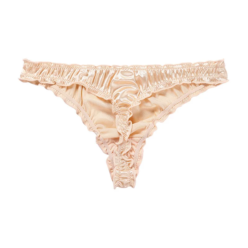 Новинка Суперэластичные цветные хлопковые стринги с Т-образной промежностью