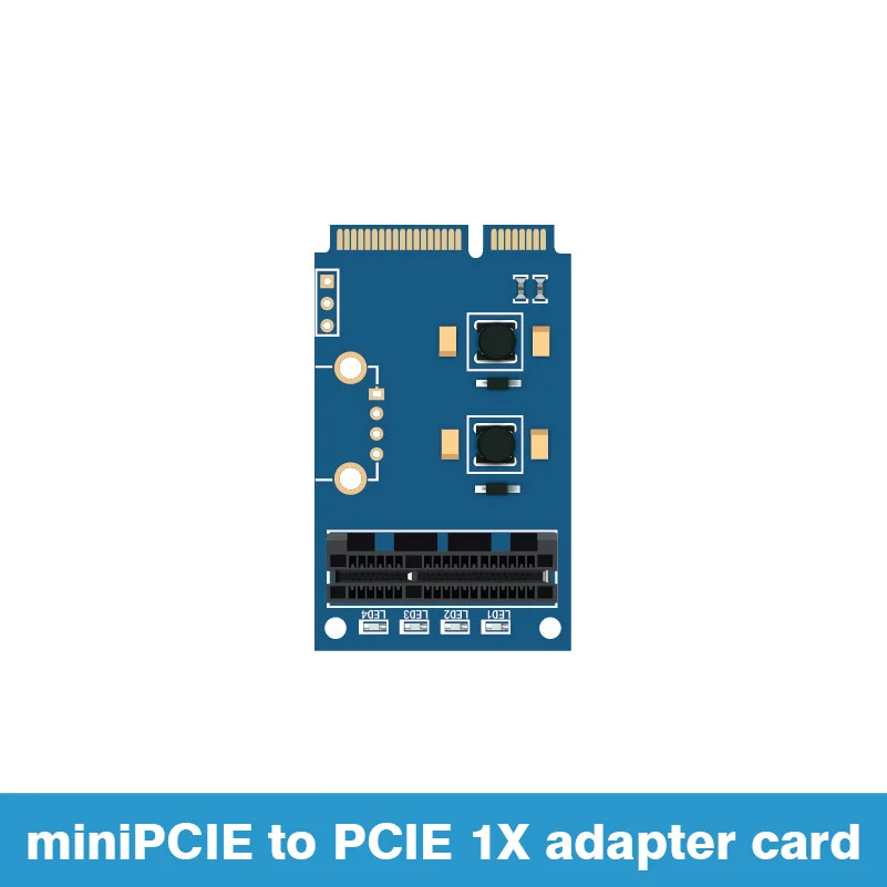 Фото Карта адаптера Mini PCI-E к PCIe X1 MPCI Express 1x Распределительный щит интерфейса для машины №2