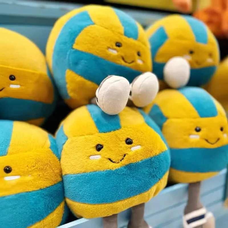Веселые спортивные куклы с мячом Jellycat плюшевые игрушки популярные праздничные