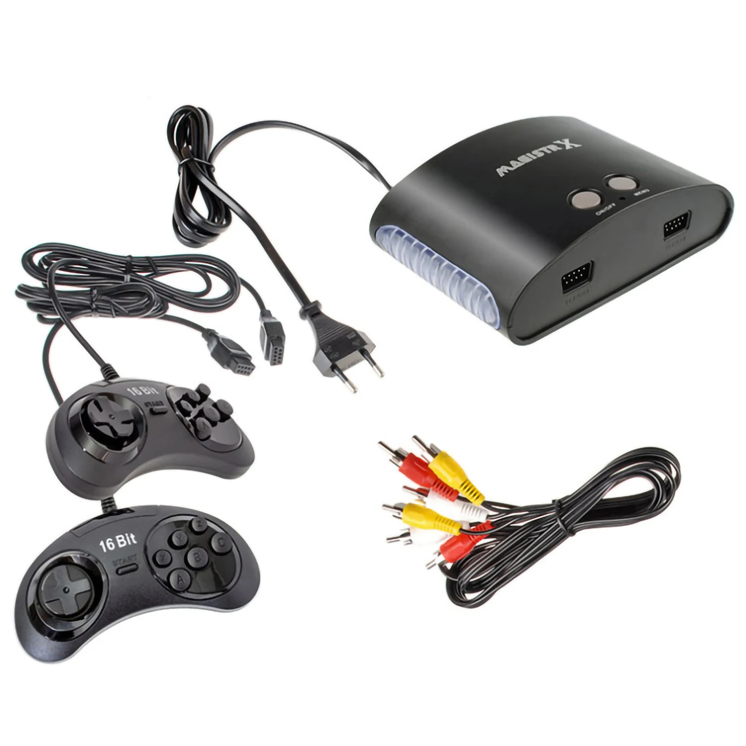 Игровая приставка SEGA Magistr Mega Drive (250 встроенных игр microSD) |