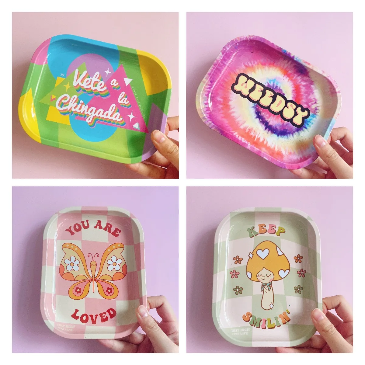 

Rolling Tray 140*180MM Girly Rolling Accessories