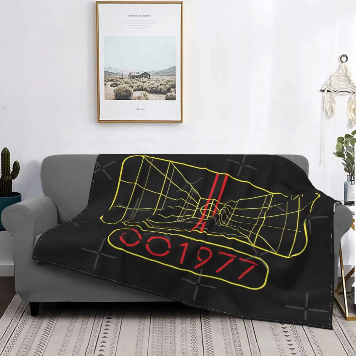 

«Stay On Target»-Manta a cuadros para cama, funda para sofra, Sudadera con капуча, ropa de cama y fundas, 1977