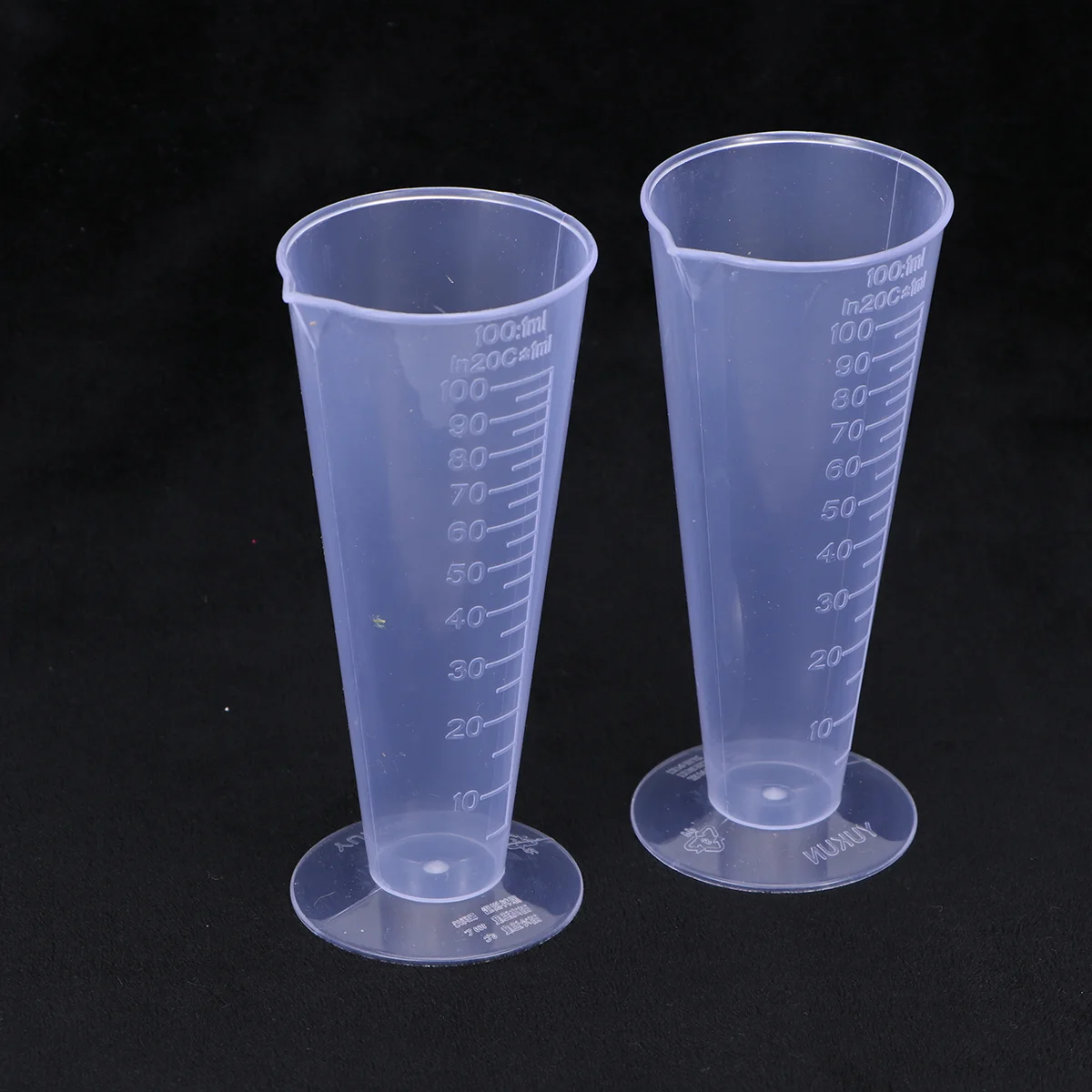 

Cylinder Measuring Cup Graduated Cups Mixing Liquid Measure Clear Marking Flask Tube Test Mix Beaker Baking Disposable Sample