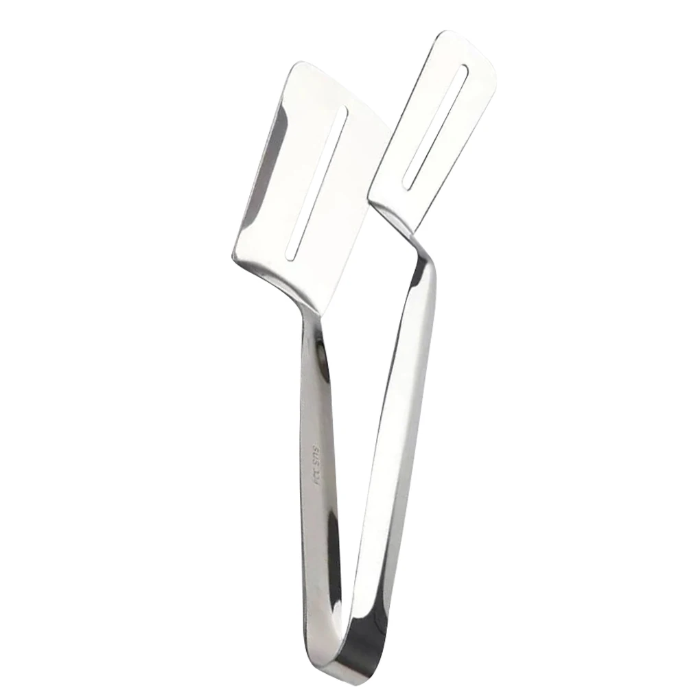 

Ручной стейк из нержавеющей стали щипцы для приготовления мяса гриль бургер Patty кухня глубокая Жарка шпатель походный гриль