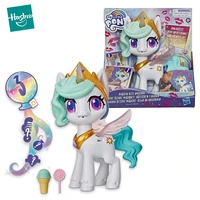 original my little pony magical kiss unicorn princess celestia action figure light sound move interactive girls toys birthd gift