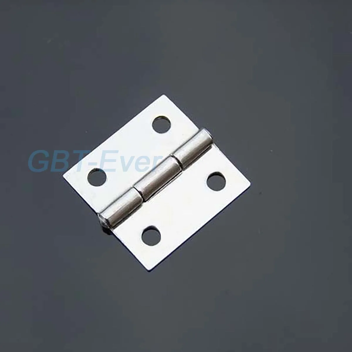 

10Pcs Stainless Steel Hinges 17.5X14.5 24X17 25X24.2 35.6X28.3mm Hardware Model Making Accessories Connectors 4 Mounting Holes