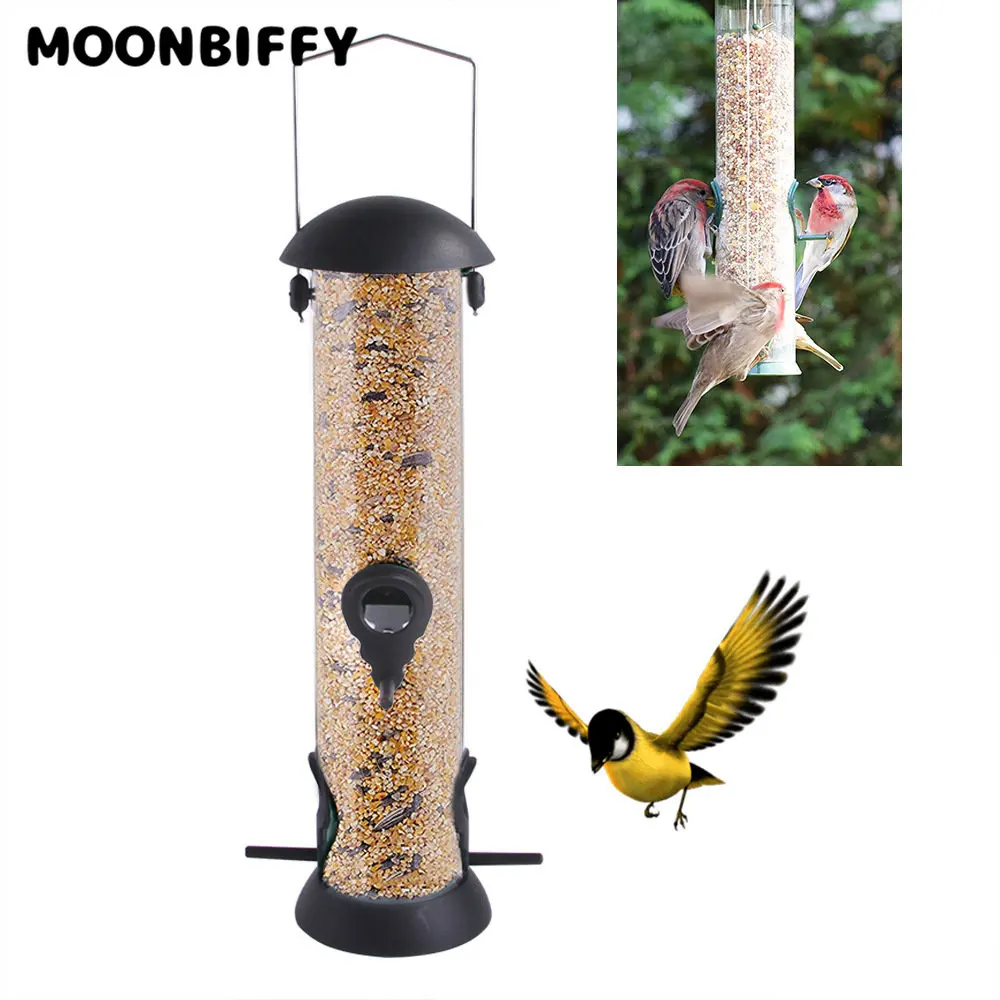 

Outdoor Hanging Metal Bird Feeder In The Courtyard Wild Bird Feeders In The Garden Birds Food Dispenser Birds Accessoires