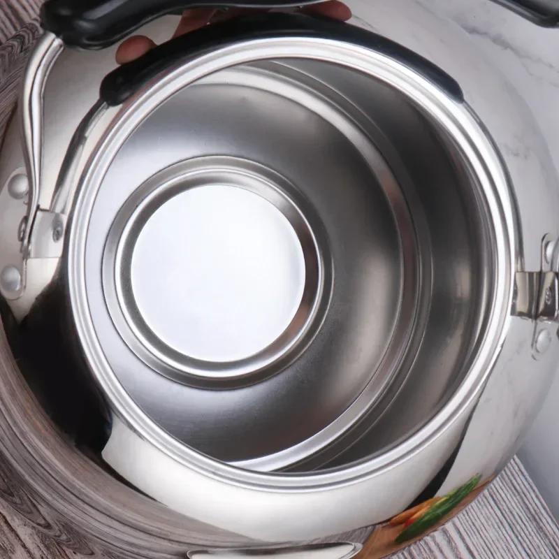 Чайник из нержавеющей стали 304 со свистком Женский чайник для воды бытовой