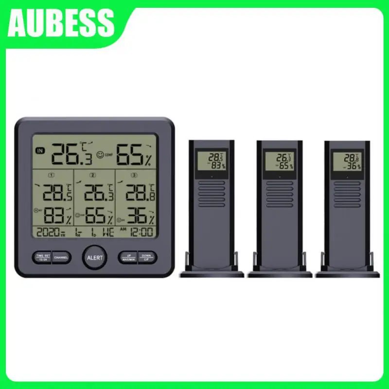 

Calibration Function Wifi Thermohygrometer Weather Station Thermohygrometer Accurate Temperature Meter Reliable
