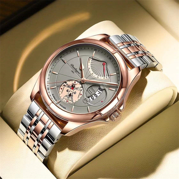 POEDAGAR Watch Men Top Brand Men Watches Full Steel Waterproof Casual Quartz Date Sport Military Wrist Watch Relogio Masculino-36800