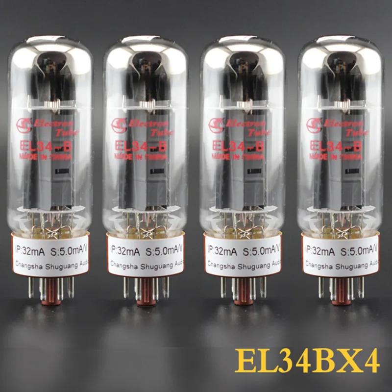 

4pcs EL34-B Suguang tube (6P3P 5881 6550 KT88 EL34 EL34M) The original parameters of the vacuum tube are the same