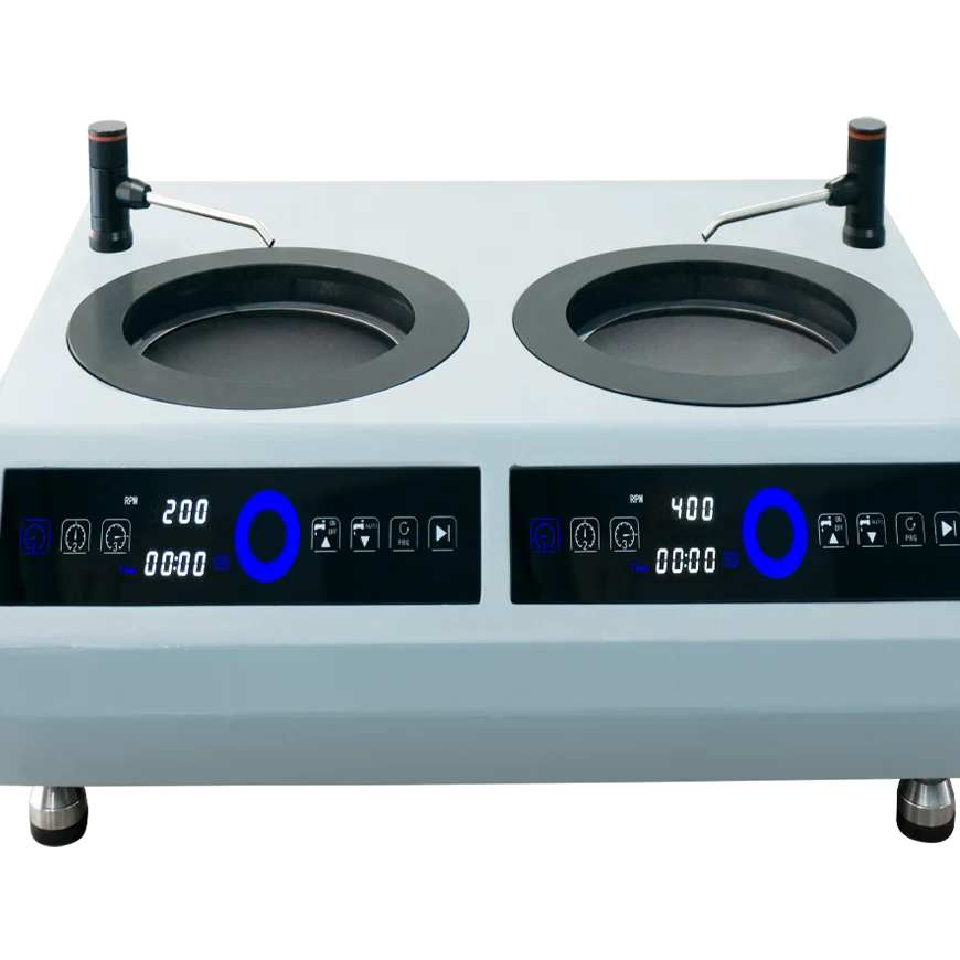 Alpha-208 double disc Grinder& Polisher metallographic speci