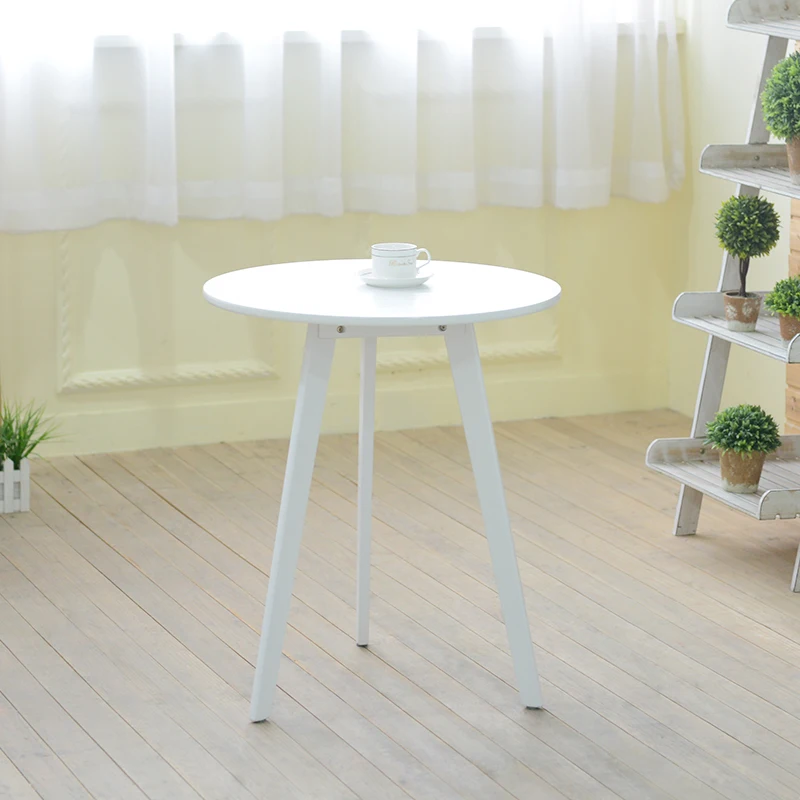 Mesa de centro pequeña de Madera, estilo nórdico, exterior, creativo, minimalista, para...