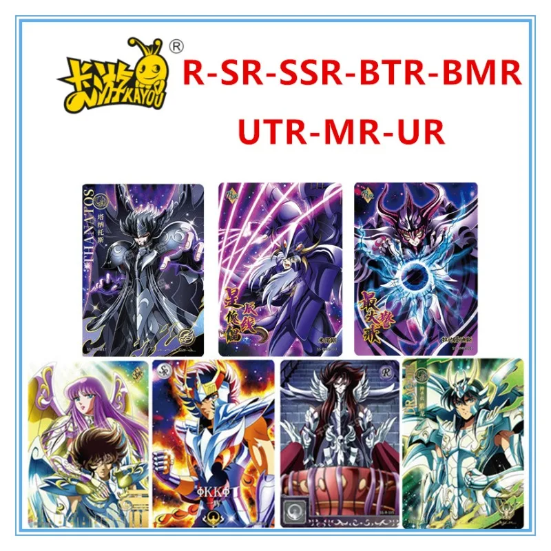 KAYOU Saint Seiya Series 3 версия R SR SSR BTR BMR UTR MR URA одиночная карта полный набор редкая
