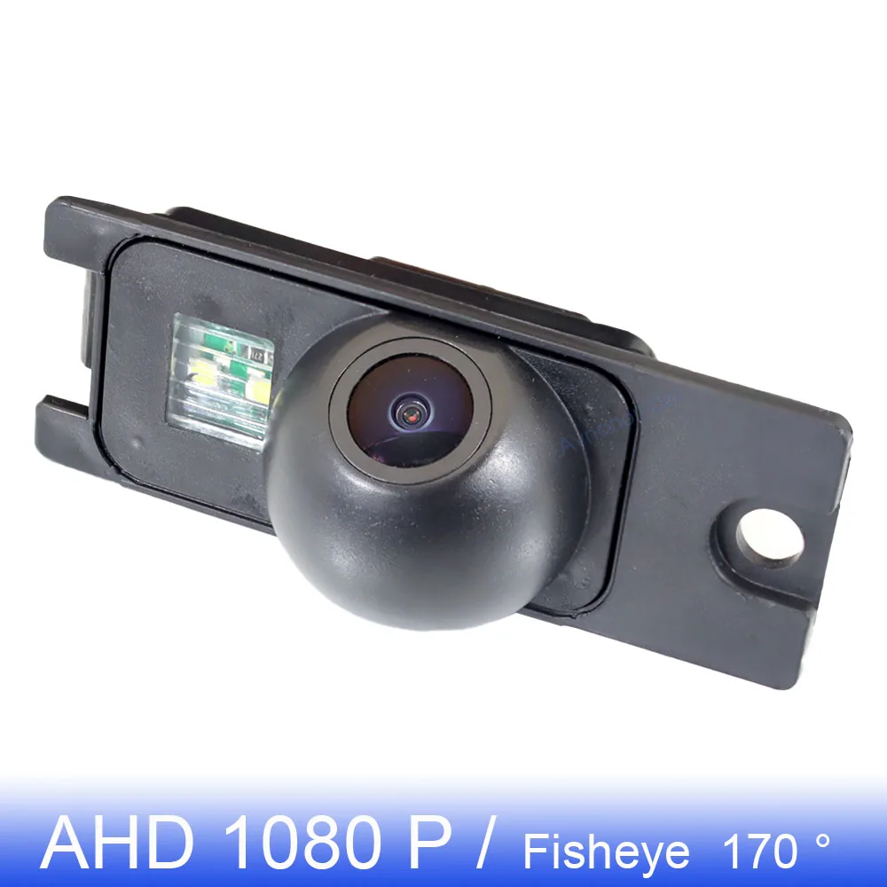 Камера заднего вида AHD 1080P 170 ° «рыбий глаз» для Volvo S60 S60R S60L XC60 XC 60 2001 ~ 2005 2006 2007 2008 2009 HD с функцией ночного видения