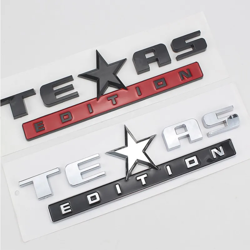

Эмблема «TEXAS EDITION» Emblem 3D универсальная наклейка для Chevy Silverado GMC Sierra Truck