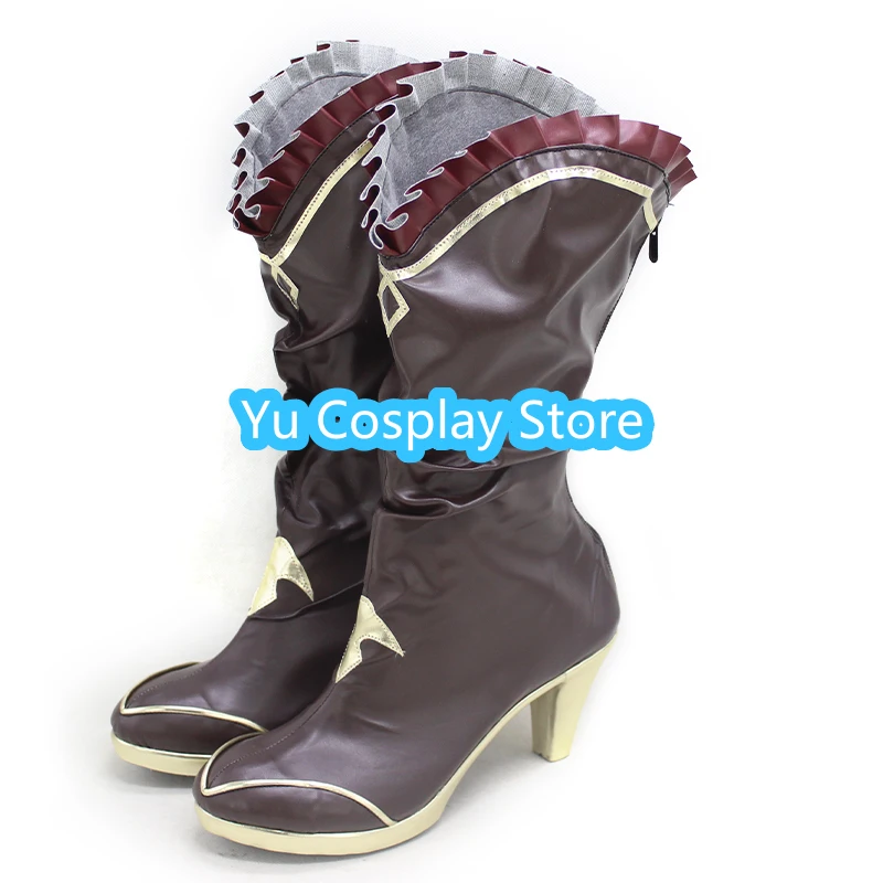 Сапоги для косплея Nanashi Mumei сапоги Youtuber Vtuber обувь Хэллоуина карнавала реквизит