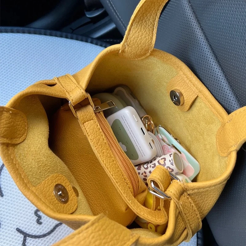 Кошелек и сумка Модные универсальные сумки через плечо для женщин Сумка-ведро