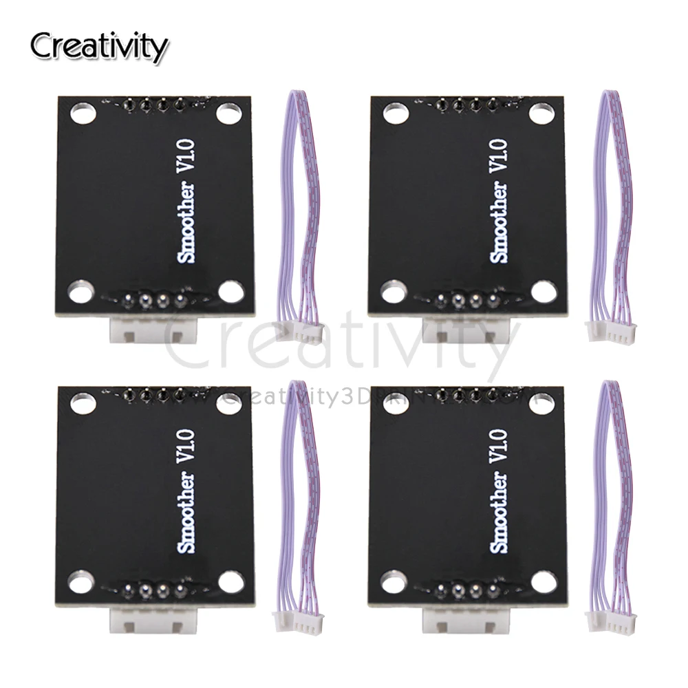 4pcs New TL-Smoother V1.0 addon module For 3D pinter for stepper driver motor 3d printer parts MK8 i3 Ender 3 Pro - купить по
