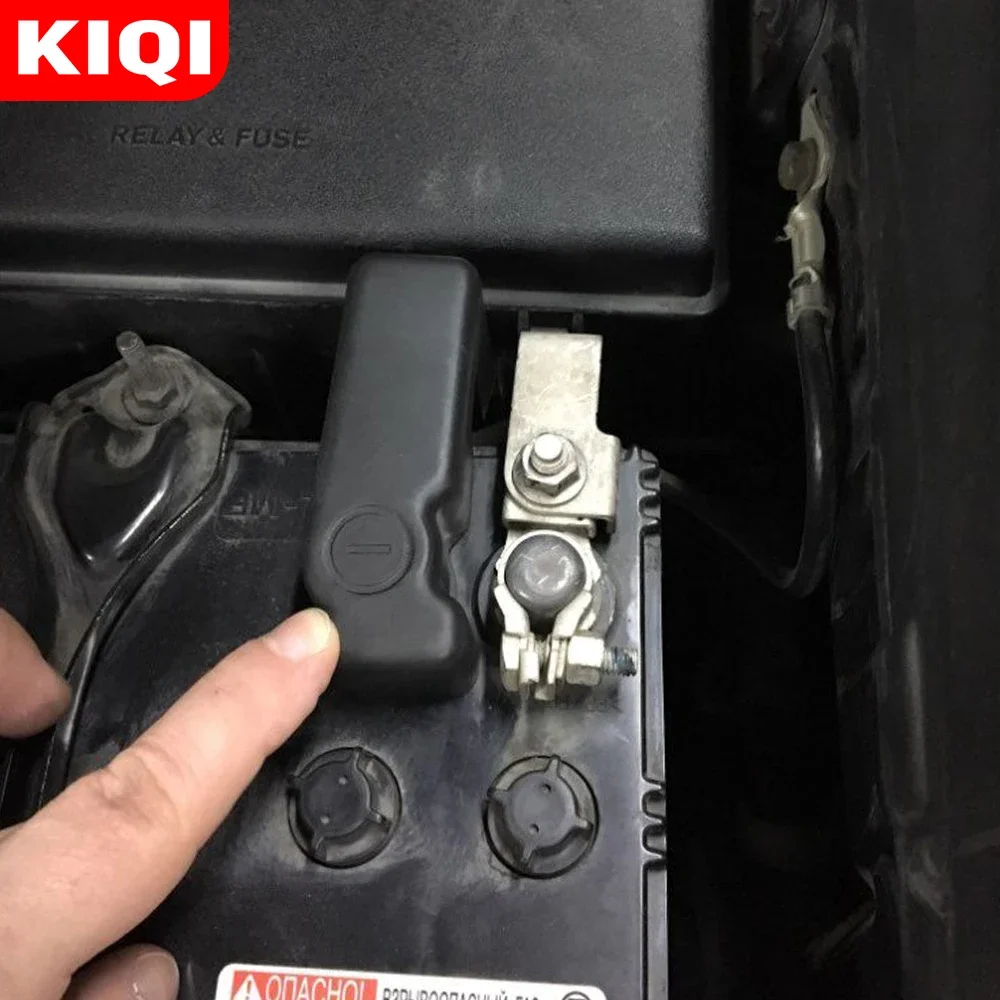

Для Toyota FJ Land Cruiser Prado 150 V8 200 2010-2017 анод автомобильного аккумулятора отрицательная Защитная крышка 2013 2014 2015 2016 аксессуары