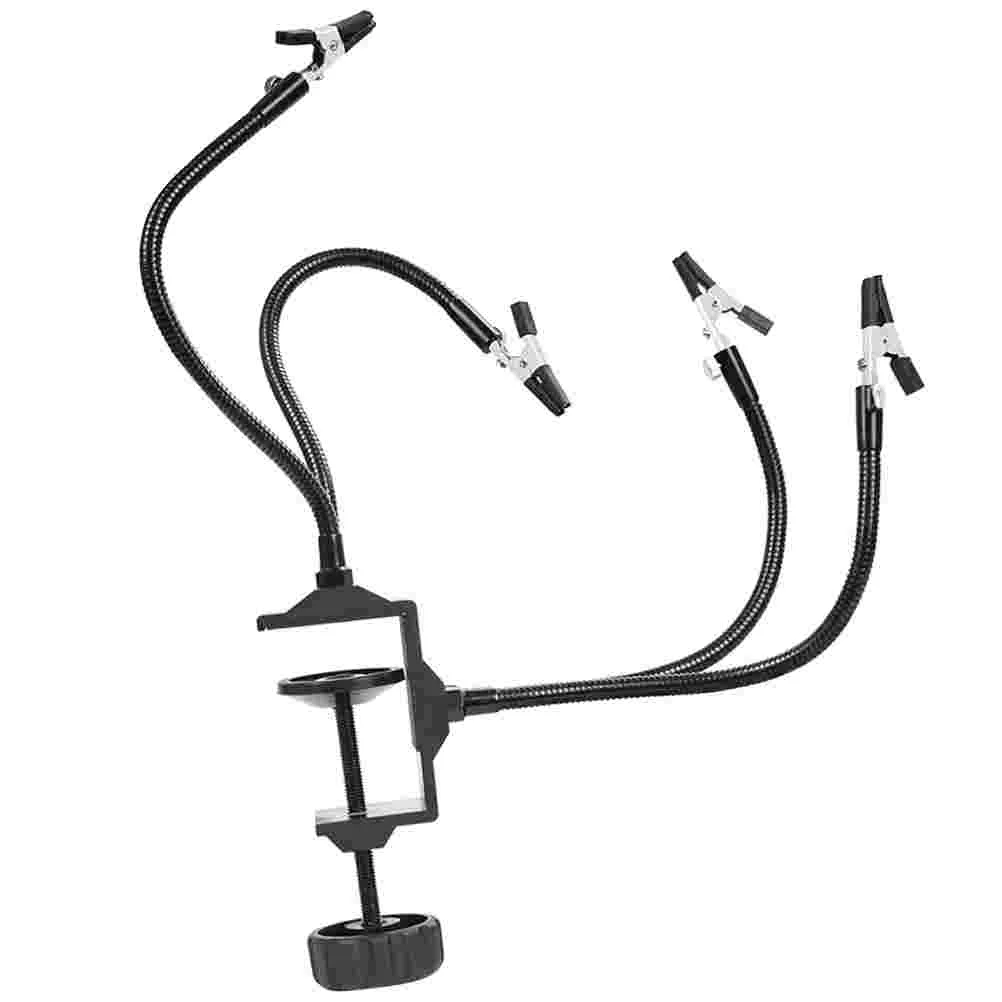 

Four-claw Multi-function Welding Station Aluminum Alloy Soldering Station Aircraft Accessories