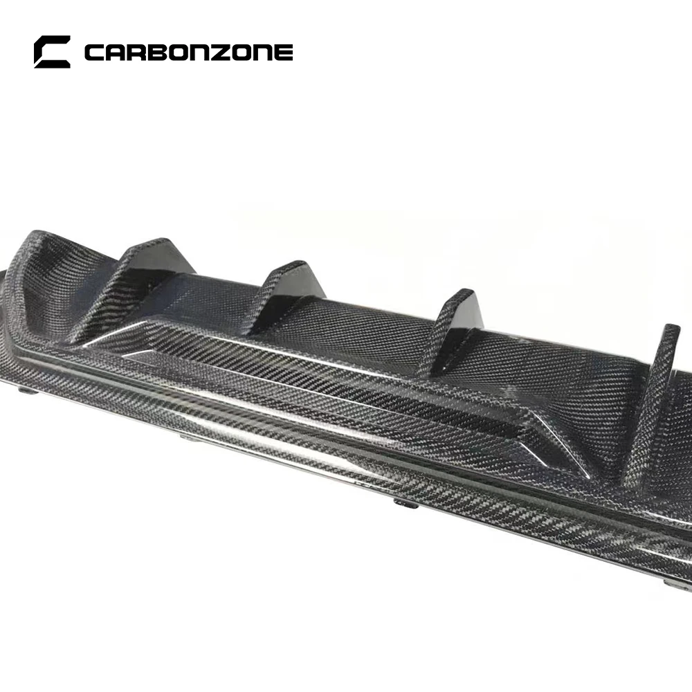 Губа заднего бампера из углеродного волокна в стиле МП для BMW 5 серии G30 диффузор