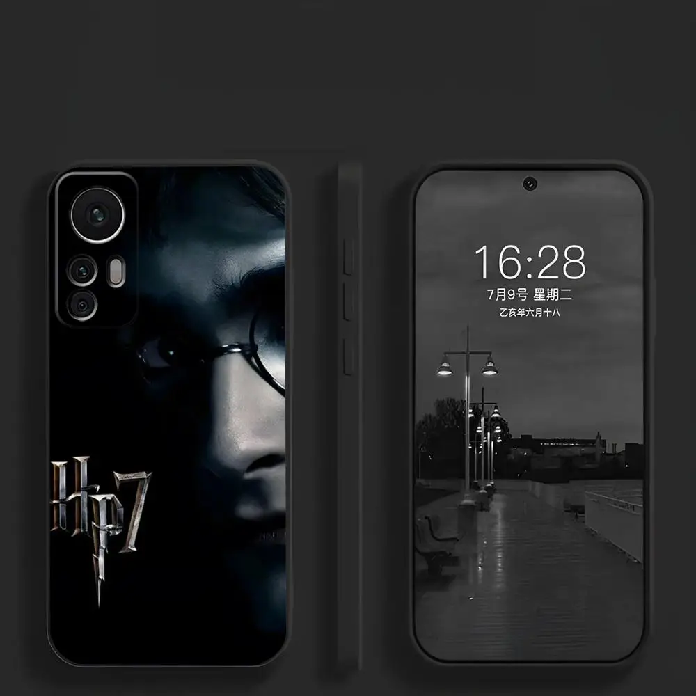 Чехол для телефона Гарри Поттер Xiaomi 14 13 12 11 POCO REDMI ПРИМЕЧАНИЕ Pro черный мягкий