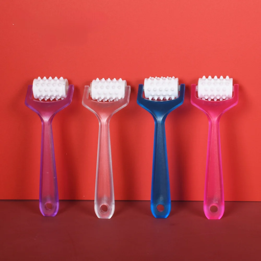 

Роликовый мини-массажер для лифтинга лица, шейпер для лица, расслабляющий массажер для пальцев, инструмент для похудения тела и тела, массаж...