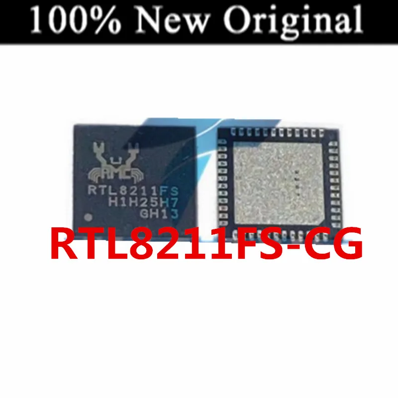 

10PCS/Lot RTL8211FS-CG RTL8211FS QFN-48 100% new original Ethernet transceiver controller chip