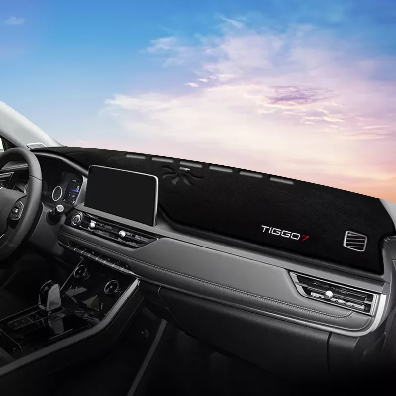 

Chery Tiggo 7 Pro 2015-2019 2020 2021 2022 Car Dashboard Cover Mat Sun Shade Avoid Light Pad Carpets Anti-UV Accessories
