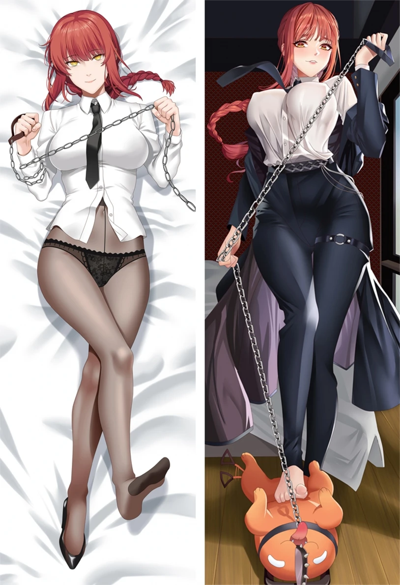

Chainsaw Man Cosplay Dakimakura Pillow Case Hugging Body Prop Xmas Gift