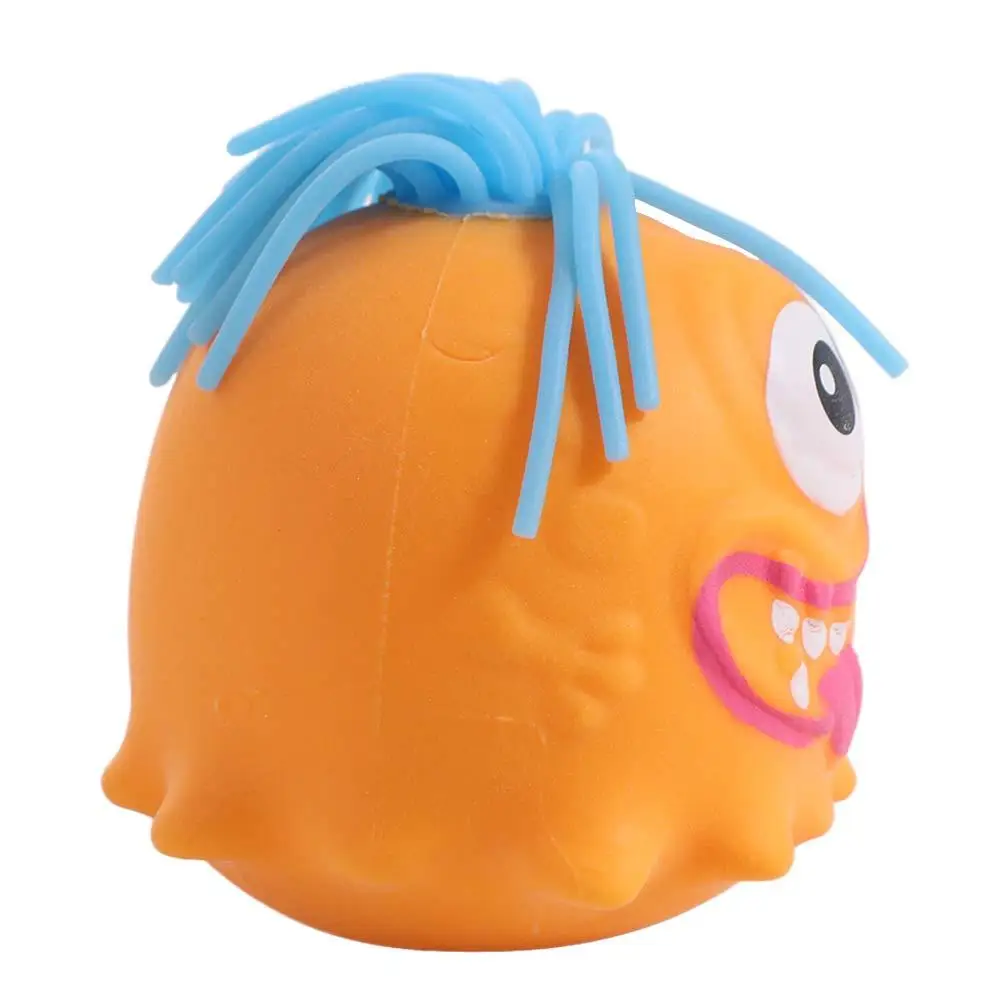 Vinyl Hair-pulling Squeeze Toys Stretch Pinch Kneading Slow Rebound Toy Soft Ins Unique Ball