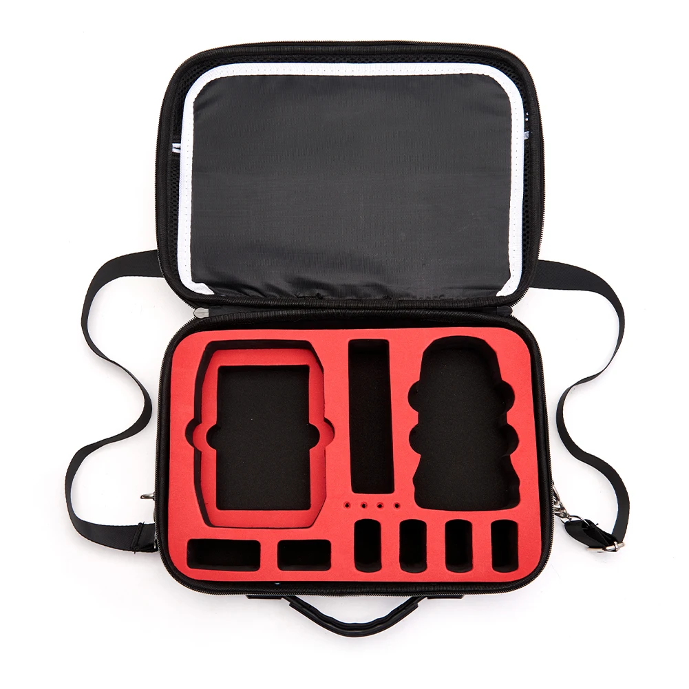 

Suitcase Portable Carrying Case With Handle Drone Accessories PU Leather Zipper Shoulder Bag Storage Travel For DJI Mavic Mini 2